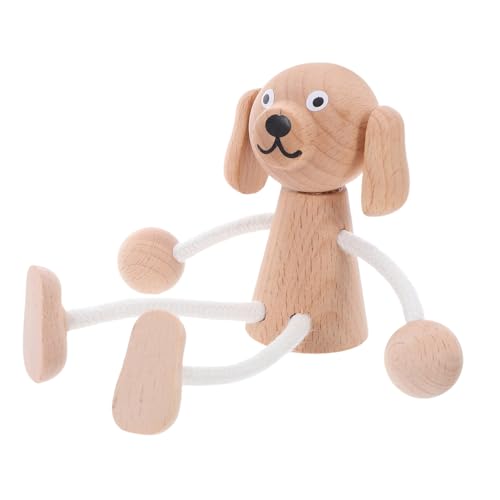 DOITOOL Farbiges Holzspielzeug Unbehandelte Holzpuppen Spielsachen Cartoon Puppen Aus Holz Kleine DIY Cartoon Puppen Leere Holzpuppe Unbehandeltes Holzspielzeug Unbemalter von DOITOOL