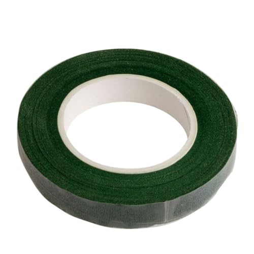 DOITOOL Floristenband Dunkelgrün Selbstklebend Floristik Klebeband Blumenstängel Wickelband für Blumenarrangements DIY Geschenkverpackung Scrapbooking von DOITOOL