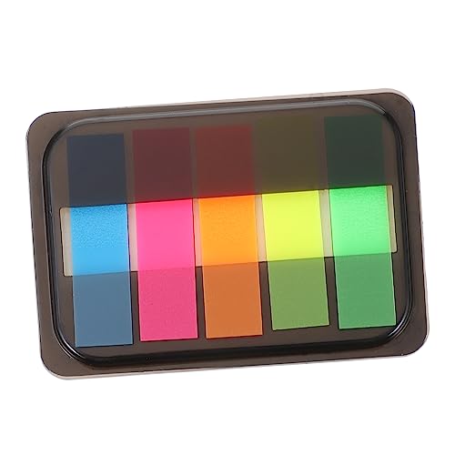 DOITOOL Fluoreszierende Haftnotizen Selbstklebende Memo Pads Bunten für Bürobedarf Lesezeichen und Notizen Hochwertige und Praktische Etikettenaufkleber von DOITOOL