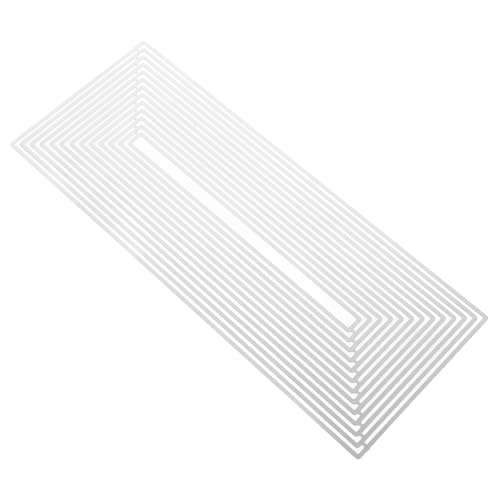 DOITOOL Form zur Herstellung von Grußkarten Schnitte Schneiden geburtstagskarten Grußkarten Schneidematrize Stanzformen für die Herstellung von Grußkarten Stanzformen Schablone Silver DOITOOL Form zur Herstellung von Grußkarten Schnitte Schneiden geburtstagskarten Grußkarten Schneidematrize Stanzformen für die Herstellung von Grußkarten Stanzformen Schablone Silver von DOITOOL