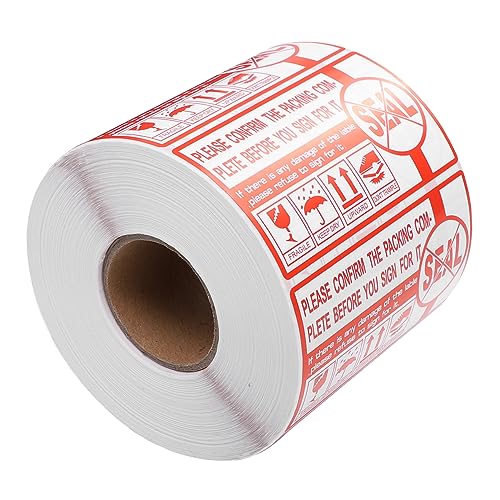 DOITOOL Fragile Aufkleber Selbstklebende Warnetiketten für Versand Handle With Care Robuste Lesbare Haftnotizen für Zerbrechliche Pakete DOITOOL Fragile Aufkleber Selbstklebende Warnetiketten für Versand Handle With Care Robuste Lesbare Haftnotizen für Zerbrechliche Pakete von DOITOOL