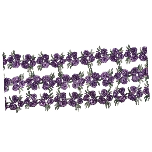 DOITOOL Gesticktes Blumenband für Diy Projekte Bastelarbeiten und Dekorationen Elegantes und Langlebiges Spitzenband für Schmuck Collagen und Feiertagsdekorationen DOITOOL Gesticktes Blumenband für Diy Projekte Bastelarbeiten und Dekorationen Elegantes und Langlebiges Spitzenband für Schmuck Collagen und Feiertagsdekorationen von DOITOOL