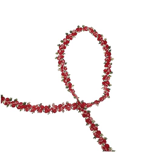 DOITOOL Gesticktes Blumenstoffband Dekoratives Spitzenband für Diy Nähprojekte Hochzeitsdekoration Bastelarbeiten und Anwendungen DOITOOL Gesticktes Blumenstoffband Dekoratives Spitzenband für Diy Nähprojekte Hochzeitsdekoration Bastelarbeiten und Anwendungen von DOITOOL
