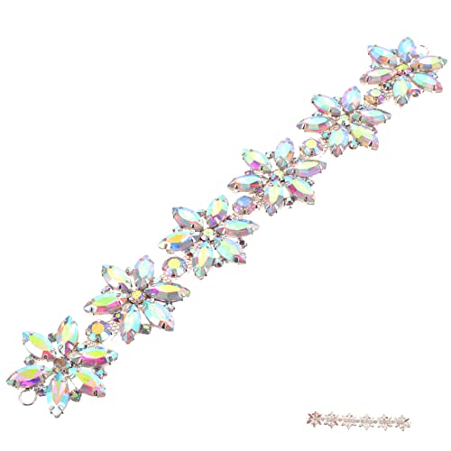 DOITOOL Glitzernde Strass Applikation für Hochzeitsgürtel und Bekleidungsaccessoires Handgefertigte Dekorative Strasskette zur Individuellen Gestaltung von Schuhen und Kleidung DOITOOL Glitzernde Strass Applikation für Hochzeitsgürtel und Bekleidungsaccessoires Handgefertigte Dekorative Strasskette zur Individuellen Gestaltung von Schuhen und Kleidung von DOITOOL