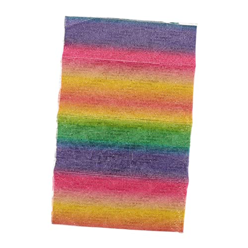 DOITOOL Glitzerndes Strass Klebeband mit Heißschmelzkleber Selbstklebend Hitzebeständig für Diy Kleidung Taschen Schuhe Hüte Vielseitige Bunte Applikation von DOITOOL