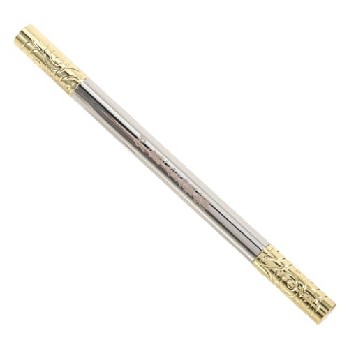 DOITOOL Goldener -Signierstift Zappelstift Goldener Stift ausgefallener Stift goldener Gelstift Kugelschreiber ausgefallene Stifte für Männer Messing Silber von DOITOOL