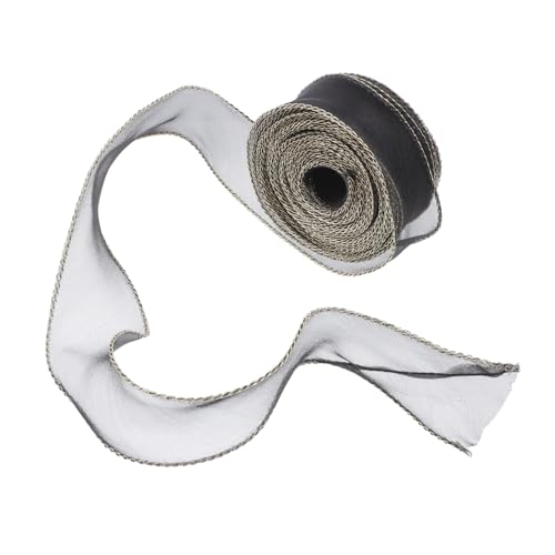 DOITOOL Goldkanten Organza Band Meerjungfrau Wellenkante Polyester Geschenkband Yards Schwarz für DIY Basteln Blumenstrauß Geburtstag Verpackung Hochzeit Weihnachtsdeko DOITOOL Goldkanten Organza Band Meerjungfrau Wellenkante Polyester Geschenkband Yards Schwarz für DIY Basteln Blumenstrauß Geburtstag Verpackung Hochzeit Weihnachtsdeko von DOITOOL