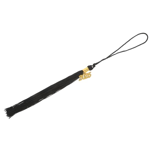 DOITOOL Graduierungskappe Quasten Hut schmücken Charme College-Abschlussdekorationen Diplom-Kappe Begleiter für die Graduiertenmütze Abschluss Quaste Ehre Polyester Black DOITOOL Graduierungskappe Quasten Hut schmücken Charme College-Abschlussdekorationen Diplom-Kappe Begleiter für die Graduiertenmütze Abschluss Quaste Ehre Polyester Black von DOITOOL