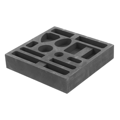 DOITOOL Graphitform für Gussarbeiten Design für Gold Silber Kupfer Wiederverwendbare DIY Gussform Hochwertigem Graphit Praktisch und Vielseitig Einsetzbar von DOITOOL