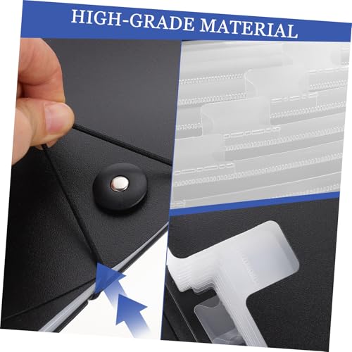 DOITOOL Großer Kapazitäts fächermappe mit Fächern und Deckel Leichter Kunststoff Dokumentenordner Multifunktionaler Aktenordner für Büro und Haushalt Praktischer Datei Organizer für DOITOOL Großer Kapazitäts fächermappe mit Fächern und Deckel Leichter Kunststoff Dokumentenordner Multifunktionaler Aktenordner für Büro und Haushalt Praktischer Datei Organizer für von DOITOOL