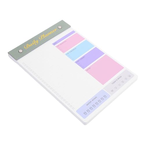 DOITOOL Großer Tagesplaner Notizblock Grün Kreatives Minimalistisches Design Robustes Papier Abreißbar für Arbeit und Studium Undatiertes Notizbuch für Tägliche Aufgaben und Terminplanung DOITOOL Großer Tagesplaner Notizblock Grün Kreatives Minimalistisches Design Robustes Papier Abreißbar für Arbeit und Studium Undatiertes Notizbuch für Tägliche Aufgaben und Terminplanung von DOITOOL