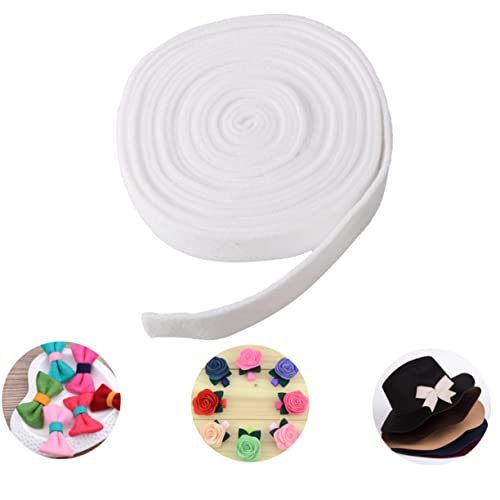 DOITOOL Gurtband aus Wollfilz Ornamente Gefühlt Wickelband Weihnachtsdekorationen christmas tree ornaments christmas tree decorations Bastelband nähen Bänder aus textilen Materialien Weiß DOITOOL Gurtband aus Wollfilz Ornamente Gefühlt Wickelband Weihnachtsdekorationen christmas tree ornaments christmas tree decorations Bastelband nähen Bänder aus textilen Materialien Weiß von DOITOOL
