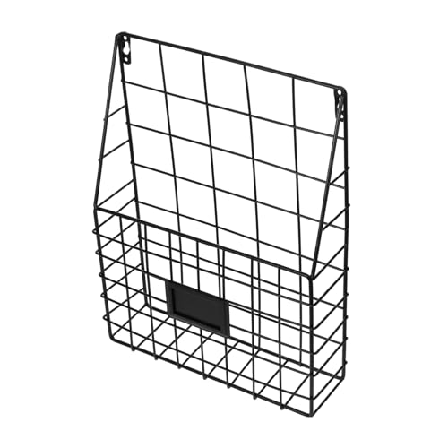 DOITOOL Hängender Wandaktenhalter aus Metall Dekorativer Zeitschriftenständer für Zuhause Praktischer Organizer für Bücher und Unterlagen DOITOOL Hängender Wandaktenhalter aus Metall Dekorativer Zeitschriftenständer für Zuhause Praktischer Organizer für Bücher und Unterlagen von DOITOOL