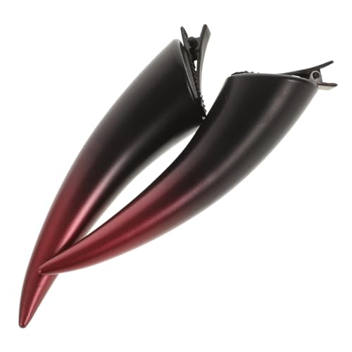 DOITOOL Halloween Teufelshörner Haarspangen aus Resin und Langlebig und Leicht Einzigartige Cosplay Hörner Haarklammern für Frauen und Teens für Halloween Kostüm und Party Zubehör von DOITOOL