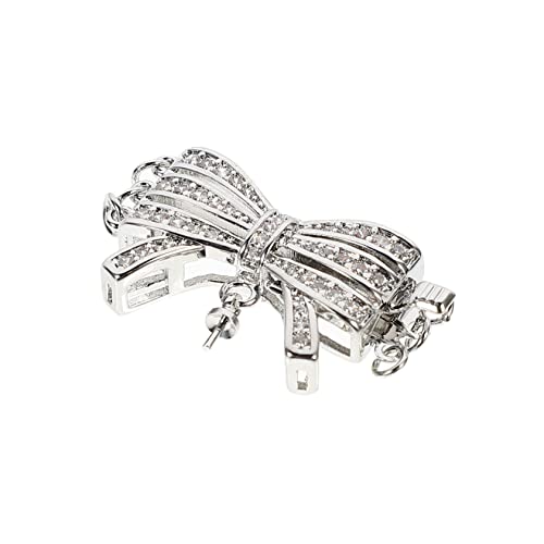 DOITOOL Halskettenanhänger Zubehör Perlenkettenverschluss DIY Verschluss Haken Anhänger Verbinder Halskettenverbinder Herstellung Verschluss Halskettenverschlüsse Perlen Halskette Schmuck DOITOOL Halskettenanhänger Zubehör Perlenkettenverschluss DIY Verschluss Haken Anhänger Verbinder Halskettenverbinder Herstellung Verschluss Halskettenverschlüsse Perlen Halskette Schmuck von DOITOOL