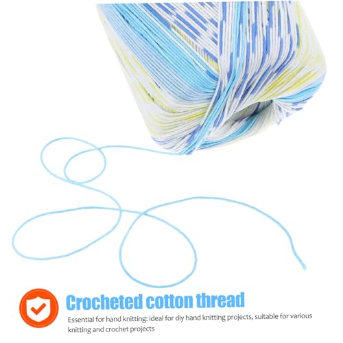 DOITOOL Handgefertigtes Baumwollgarn Sternenhimmel Strapazierfähiges Weiches Garn für Anfänger Vielseitig Einsetzbar zum Stricken Häkeln Diy Basteln und Wohnkultur DOITOOL Handgefertigtes Baumwollgarn Sternenhimmel Strapazierfähiges Weiches Garn für Anfänger Vielseitig Einsetzbar zum Stricken Häkeln Diy Basteln und Wohnkultur von DOITOOL