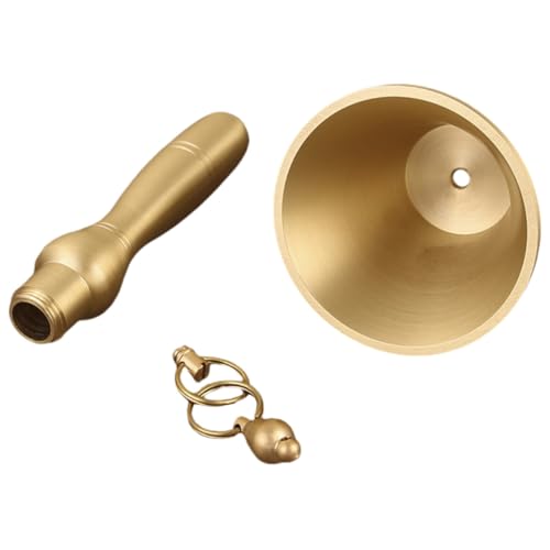 DOITOOL Handglocke aus Reinem Kupfer mit Griff Vielseitige Schulglocke und Serviceglocke für Restaurant und Hotel Klassische Empfangsglocke für Training Spiele und DOITOOL Handglocke aus Reinem Kupfer mit Griff Vielseitige Schulglocke und Serviceglocke für Restaurant und Hotel Klassische Empfangsglocke für Training Spiele und von DOITOOL