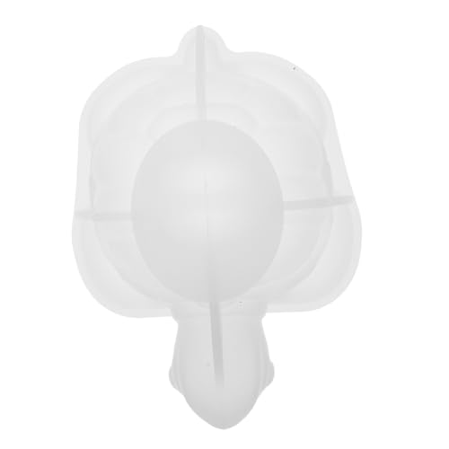 DOITOOL Harzschalenform Formen Für Epoxidharz Walglas Harzformen Harztierform Tierharzformen Silikonschildkrötenharz Bastelornamente Epoxidformen Silikon Kieselgel Weiß von DOITOOL
