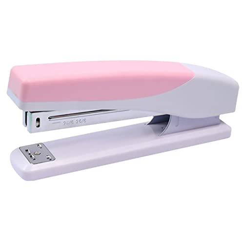 DOITOOL Hefter mit Produkt groß Desktop Schreibtisch office organizer büro organizer office desk accessories büromaterial Kompakter Heftapparat Bürobedarf Bürowefter Hausbedarf Gummi Rosa von DOITOOL