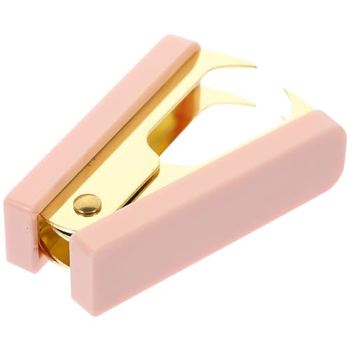 DOITOOL Heftklammer Handabzieher Tack Kleiner Schreibtisch Picker Entferner Abzieher Werkzeug Zum Entfernen Von Heftklammern Rosa Metall DOITOOL Heftklammer Handabzieher Tack Kleiner Schreibtisch Picker Entferner Abzieher Werkzeug Zum Entfernen Von Heftklammern Rosa Metall von DOITOOL