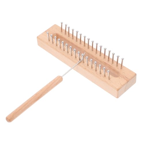 DOITOOL Holz Strickrahmen für Selbstgemacht Schals 1 Stück Webstuhl Buche Häkelnadel Einfach zu Verwenden für Anfänger Kunsthandwerk DOITOOL Holz Strickrahmen für Selbstgemacht Schals 1 Stück Webstuhl Buche Häkelnadel Einfach zu Verwenden für Anfänger Kunsthandwerk von DOITOOL