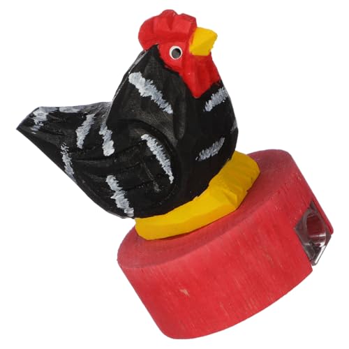 DOITOOL Holz-anspitzer Huhn Form Manueller Tier-sharpener Ergonomisch Tragbar Kreatives Schulbedarf für Bleistift-schärfer Schützende Handkurbel Praktisch für Schule und Reisen von DOITOOL