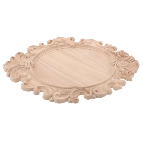 DOITOOL Holzgeschnitzte Europäische Möbelapplikationen Unbemalte Holzornamente Vielseitige Dekoration für Schrank Tür Wand Natürliche Langlebige Holzverzierungen mit Filigranem Design DOITOOL Holzgeschnitzte Europäische Möbelapplikationen Unbemalte Holzornamente Vielseitige Dekoration für Schrank Tür Wand Natürliche Langlebige Holzverzierungen mit Filigranem Design von DOITOOL