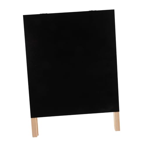 DOITOOL Holzmeldungsschild Planke Tafel Briefbrett Heimbüro groß hängend Kreidebrettschilder dekoratives Nachrichtenbrett Schwarzes Brett Message-Board-Ornament Message Board Zeichenbrett von DOITOOL