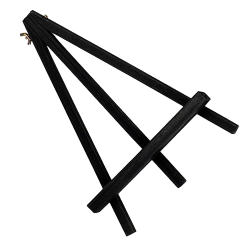 DOITOOL Holzstaffelei Schwarz Tragbarer Kleiner Tischstaffelei Ständer für Handy Fotoanzeige und DIY Malerei Stabiler Holz Displayhalter für Kinderzimmer und Desktop Dekoration DOITOOL Holzstaffelei Schwarz Tragbarer Kleiner Tischstaffelei Ständer für Handy Fotoanzeige und DIY Malerei Stabiler Holz Displayhalter für Kinderzimmer und Desktop Dekoration von DOITOOL