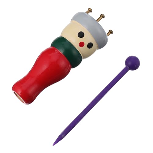 DOITOOL Holzweber Webnadel Wollgarn Strickset flechten Weberei Kind werkzeug puppe DIY Webspielzeug Nähgabelstricker Haushaltshandstrickmaschine Strickspielzeug hölzern Zufällige Farbe von DOITOOL