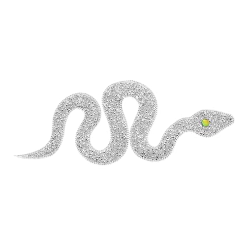 DOITOOL Hot Diamond Cloth Patch Schlangen Applikation Schlangen Pailletten Patches Schlangen Applikation Strass Schlangen Strassbesatz Schlangen Aufkleber Pailletten Schlangen Applikation DOITOOL Hot Diamond Cloth Patch Schlangen Applikation Schlangen Pailletten Patches Schlangen Applikation Strass Schlangen Strassbesatz Schlangen Aufkleber Pailletten Schlangen Applikation von DOITOOL