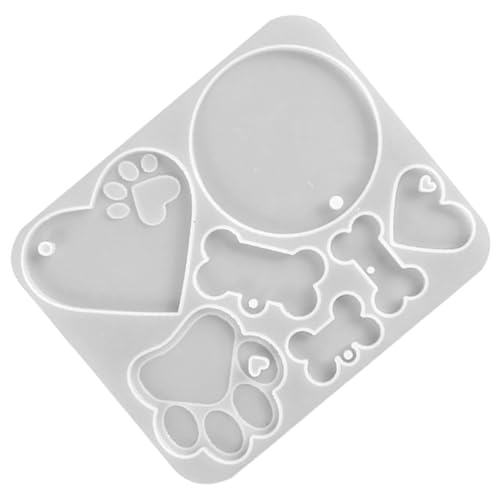 DOITOOL Hundeknochenschildform Produkt Welpe Hundehandwerk Silikonform etiketten hund DIY form DIY Silikon-Knochen-Anhängerform DIY-Epoxid-Silikon-Gießform Kieselgel Weiß DOITOOL Hundeknochenschildform Produkt Welpe Hundehandwerk Silikonform etiketten hund DIY form DIY Silikon-Knochen-Anhängerform DIY-Epoxid-Silikon-Gießform Kieselgel Weiß von DOITOOL