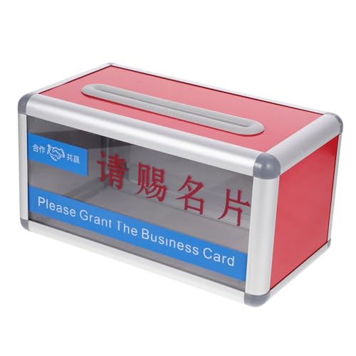 DOITOOL Inhaber von Bürokarten visitenkarten halterung visitenkarten aufbewahrung box Visitenkartenhalter klein Tipp praktisches Kartenetui Namenskarten-Organizer Aluminiumlegierung DOITOOL Inhaber von Bürokarten visitenkarten halterung visitenkarten aufbewahrung box Visitenkartenhalter klein Tipp praktisches Kartenetui Namenskarten-Organizer Aluminiumlegierung von DOITOOL