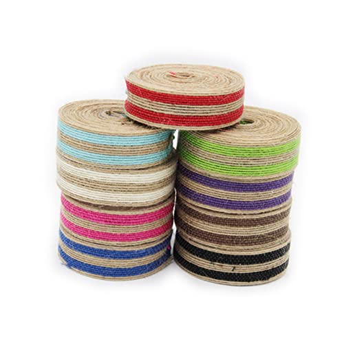 DOITOOL Juteband für Diy Bastelprojekte Hochzeiten Partys Geschenkverpackungen Schwarz von DOITOOL