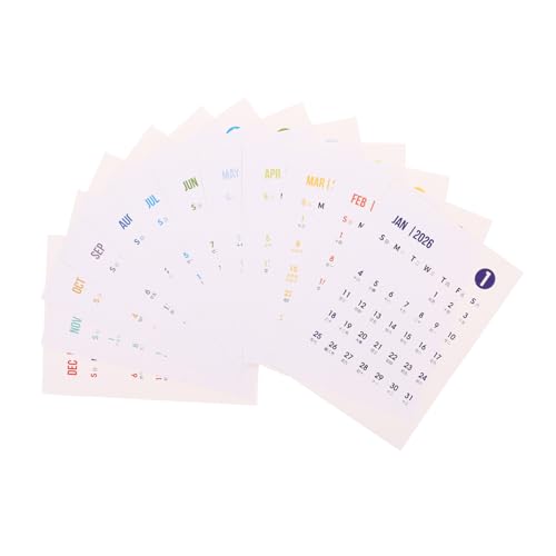 DOITOOL Kalender Aufkleber Selbstklebender Monats Planer Sticker Kleiner Desktop Kalender mit Starker Haftung für Büro Zuhause Diy Journaling und Vielseitige Nutzung DOITOOL Kalender Aufkleber Selbstklebender Monats Planer Sticker Kleiner Desktop Kalender mit Starker Haftung für Büro Zuhause Diy Journaling und Vielseitige Nutzung von DOITOOL