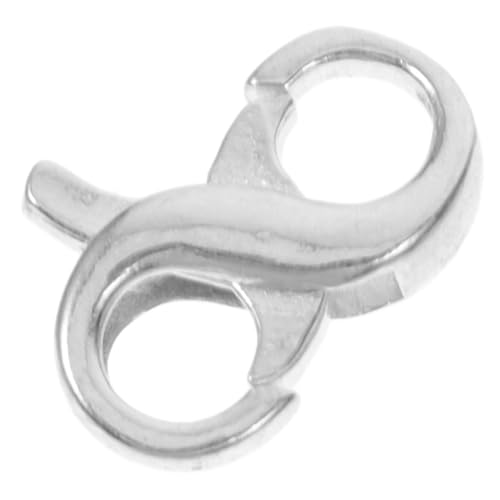 DOITOOL Karabiner Verschluss für Schmuck Doppelte Öffnung Diy Halskette und Armband Handgefertigte Schmuckverbindung Glänzendes Design Kompakt und Platzsparend DOITOOL Karabiner Verschluss für Schmuck Doppelte Öffnung Diy Halskette und Armband Handgefertigte Schmuckverbindung Glänzendes Design Kompakt und Platzsparend von DOITOOL