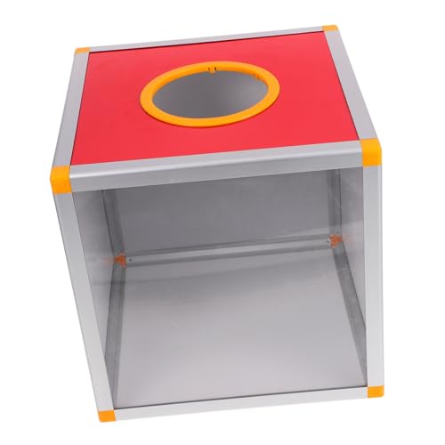 DOITOOL Kasten -Box Tickettrommel Lagerung von Tombola-Tickets Tombola für Tickets Spendenboxen für Fundraising Ticketbecher Tombola liefert Tombolatrommel MDF rot DOITOOL Kasten -Box Tickettrommel Lagerung von Tombola-Tickets Tombola für Tickets Spendenboxen für Fundraising Ticketbecher Tombola liefert Tombolatrommel MDF rot von DOITOOL