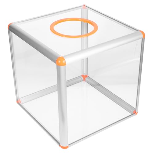DOITOOL Kasten -Box Zeichnung nummeriert mit Tickets verlosen Farbe groß Lotteriefall Multifunktions-Lotteriehalter Gewinnspielboxen Spendenfall Spende Zubehör Acryl Transparent von DOITOOL