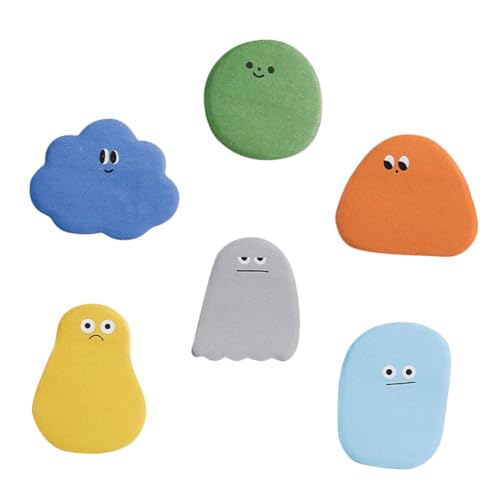 DOITOOL Kawaii Haftnotizen Packung Selbstklebende Notizzettel im Cartoon Design Memo Sticker für Büro Schule und Zuhause Beschriften und Organisieren von DOITOOL