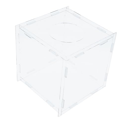 DOITOOL Klarer Acryl Lotteriebox Abnehmbare Spendenbox für Verlosungen und Spenden Transparente Wahlurne für Jahrestreffen und Besondere Anlässe DOITOOL Klarer Acryl Lotteriebox Abnehmbare Spendenbox für Verlosungen und Spenden Transparente Wahlurne für Jahrestreffen und Besondere Anlässe von DOITOOL