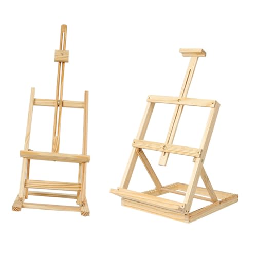 DOITOOL Klassische Holzstaffelei aus Robustem Kiefernholz Verstellbarer Tischständer für Poster und Bilder als Dekorativer Aufsteller für Hochzeit Werbung und Indoor outdoor Nutzung DOITOOL Klassische Holzstaffelei aus Robustem Kiefernholz Verstellbarer Tischständer für Poster und Bilder als Dekorativer Aufsteller für Hochzeit Werbung und Indoor outdoor Nutzung von DOITOOL