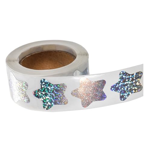 DOITOOL Kleine Selbstklebende Sternaufkleber aus Wasserfestem PVC Holografische Sterne für DIY Dekoration für Hochzeit Geschenkverpackung Basteln und Partyverzierungen DOITOOL Kleine Selbstklebende Sternaufkleber aus Wasserfestem PVC Holografische Sterne für DIY Dekoration für Hochzeit Geschenkverpackung Basteln und Partyverzierungen von DOITOOL