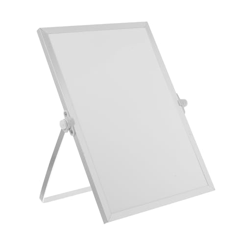 DOITOOL Kleine Tafel Whiteboard Für Den Schreibtisch Mini-whiteboard Mit Ständer Trocken Abwischbare Tafel Mit Ständer Desktop-erinnerungstafel Tisch Staffelei Aluminium Silber DOITOOL Kleine Tafel Whiteboard Für Den Schreibtisch Mini-whiteboard Mit Ständer Trocken Abwischbare Tafel Mit Ständer Desktop-erinnerungstafel Tisch Staffelei Aluminium Silber von DOITOOL
