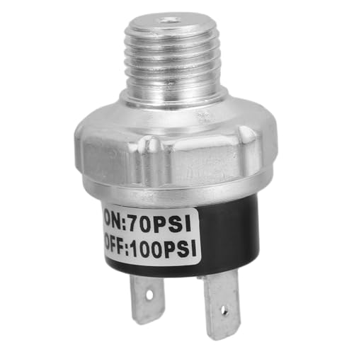 DOITOOL Kleiner Druckschalter Für Wasser Gas Und Ö Multi Zweck Und Niederdruck Regler 70 100 PSI Druckkontrollschalter Für Luftkompressor Und Druckluftanwendungen von DOITOOL