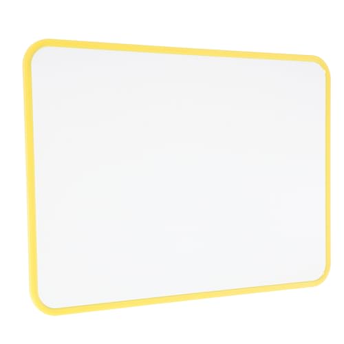 DOITOOL Kleines Magnetisches Whiteboard Doppeltes Whiteboard für Abwischbar und Wiederverwendbar und Zeichenbrett für Zuhause und Schule Gelb DOITOOL Kleines Magnetisches Whiteboard Doppeltes Whiteboard für Abwischbar und Wiederverwendbar und Zeichenbrett für Zuhause und Schule Gelb von DOITOOL