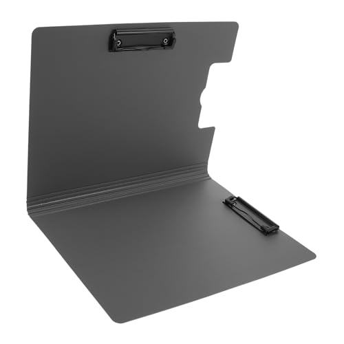 DOITOOL Klemmbrett mit Deckel Tragbares Schreibbrett aus Strapazierfähigem Doppelte Clips für Sicheres Halten von Dokumenten für Büro Schule und Zuhause DOITOOL Klemmbrett mit Deckel Tragbares Schreibbrett aus Strapazierfähigem Doppelte Clips für Sicheres Halten von Dokumenten für Büro Schule und Zuhause von DOITOOL