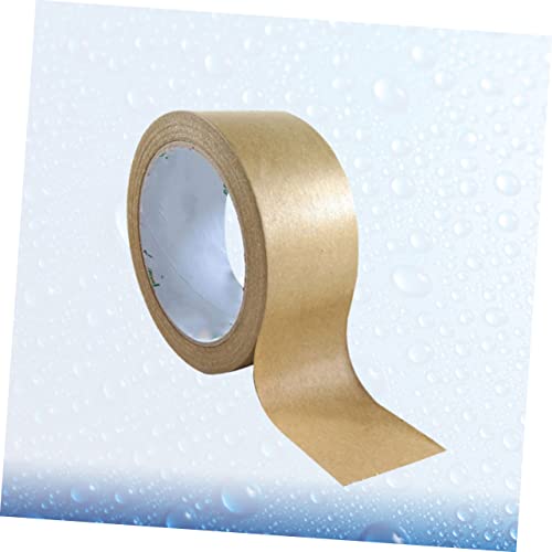 DOITOOL Kraftpapier Klebeband Wasserabweisend Stark Haftend DIY Geschenkverpackung Bastelband für Party Dekoration Verpackungsband Robust von DOITOOL
