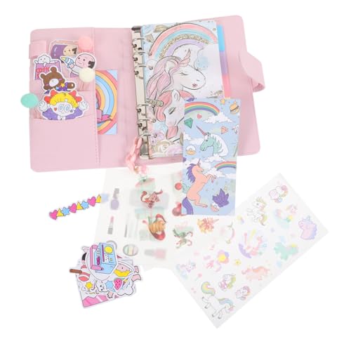 DOITOOL Kreatives Cartoon Notizbuch Nachfüllbares Loose Leaf Notepad für Schule Reisen und Kreative Projekte Hochwertiges Handliches Design für Notizen und Erinnerungen DOITOOL Kreatives Cartoon Notizbuch Nachfüllbares Loose Leaf Notepad für Schule Reisen und Kreative Projekte Hochwertiges Handliches Design für Notizen und Erinnerungen von DOITOOL