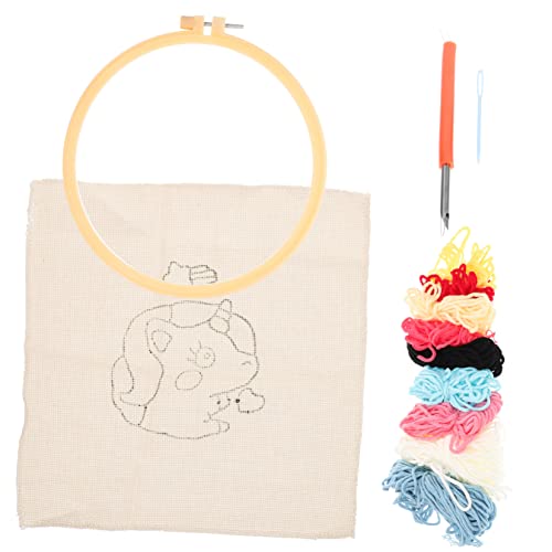 DOITOOL Kreatives Stickerei Set für Erwachsene und Langlebiges Diy Nadelwerkzeug mit Einfachem Muster für Anfänger und Kreative Handarbeitsprojekte zu Hause DOITOOL Kreatives Stickerei Set für Erwachsene und Langlebiges Diy Nadelwerkzeug mit Einfachem Muster für Anfänger und Kreative Handarbeitsprojekte zu Hause von DOITOOL