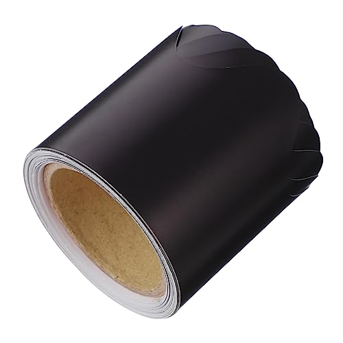 DOITOOL Kreidetafel Bordüre Papierrolle für Klassenzimmer Deko Selbstklebend Vielseitig Einsetzbar zur Verschönerung von Pinnwänden Türen und Whiteboards Leicht Zuzuschneiden und Praktisch von DOITOOL